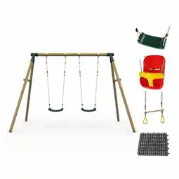 Costco Plum Ultimate Two Person Premium Wood Swing offer