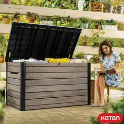 Costco Keter Ashwood Signature 870 Litre (230 Gallon) Outdoor Storage Deck Box offer
