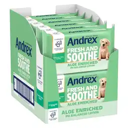 Costco Andrex Fresh & Soothe Hygiene Wipes Moist Toilet Tissue 12 x 36 wipes offer