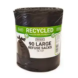 Costco Banquet Recycled Tie Top Large Refuse Sacks, 90 Bags offer