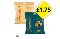 Londis Thorntons Special Toffee, Vanilla Fudge offer