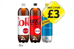 Londis Diet Coke, Coca Cola, Schweppes Lemonade offer
