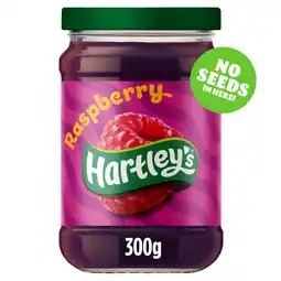 Iceland Hartley's Best Raspberry Seedless Jam 300g offer