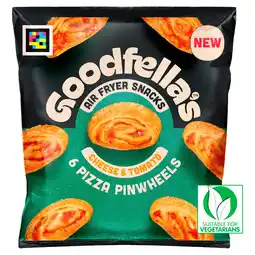 Iceland Goodfella's 6 Cheese & Tomato Pizza Pinwheels 300g offer