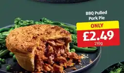 Aldi BBQ Pulled Pork Pie offer