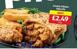 Aldi Creamy Chicken Tikka Pie offer