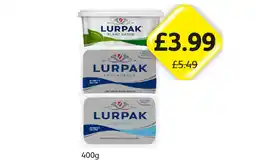 Londis Lurpak, Lighter, Plant Based offer