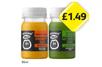 Londis Innocent Immunity Shot, Gut Health Shot offer