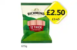 Londis Richmond Pork Sausages offer