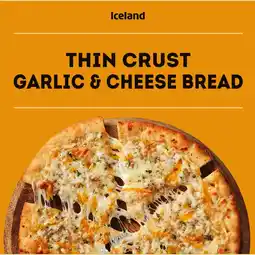 Iceland Iceland Thin Crust Garlic & Cheese Bread 245g offer