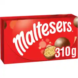 Iceland Maltesers Milk Chocolate Gift Box 310g offer