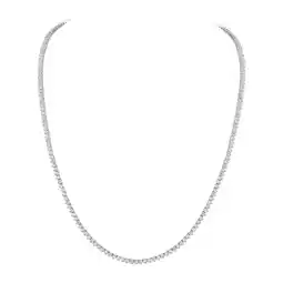 Costco 5.00ctw Round Brilliant Cut Diamond Tennis Necklace, 14ct White Gold offer