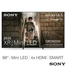 Costco Sony K98XR55BP 98 inch 4K HDR Mini LED Smart Google TV offer