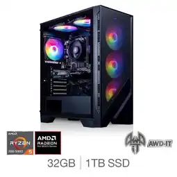 Costco AWD-IT Forge 7 XT, AMD Ryzen 5, 32GB RAM, 1TB SSD, AMD Radeon RX 9070XT, Gaming Desktop PC offer