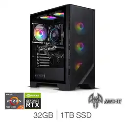 Costco AWD-IT Forge 5, AMD Ryzen 5, 32GB RAM, 1TB SSD, NVIDIA GeForce RTX 5070, Gaming Desktop PC offer