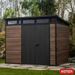 Costco Keter Rosewood Signature 9ft x 7ft 1 (2.77 x 2.18m) Storage Shed offer