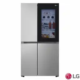 Costco LG GSVV80PYLL Side by Side Fridge Freezer with InstaView in Stainless Steel offer