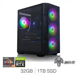 Costco AWD-IT Zeno, AMD Ryzen 5, 32GB RAM, 1TB SSD, NVIDIA GeForce RTX 5060 Ti, Gaming Desktop PC offer
