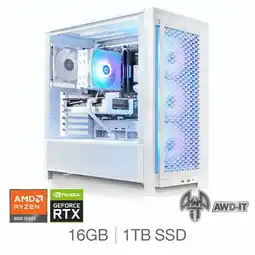 Costco AWD-IT Frame 5, AMD Ryzen 5, 16GB RAM, 1TB SSD, NVIDIA GeForce RTX 5060, Gaming Desktop PC offer