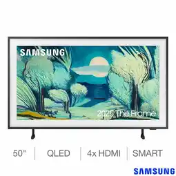Costco Samsung QE50LS03FAUXXU 50 Inch Frame QLED 4K Ultra HD Smart TV offer