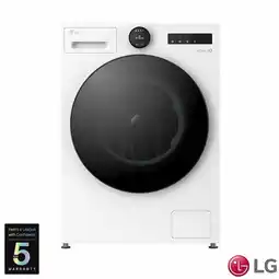Costco LG W4X7016TWB, 11kg/6kg Washer Dryer, E Rated in White offer