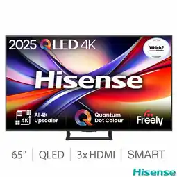 Costco Hisense 65A7QTUK 65 Inch QLED HD Smart TV offer