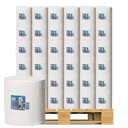 Costco Tork Wiping Paper Plus CentreFeed in White, 6 x 157.5m Pallet Deal (30 Units) offer