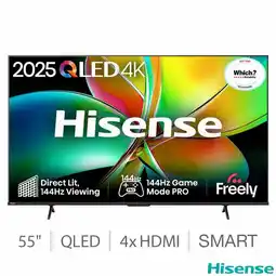 Costco Hisense 55E78QTUK PRO 55 Inch QLED HD Smart TV offer