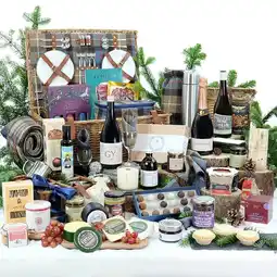 Costco Heather & Bale The Wooler Winter Picnic Hamper offer