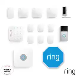 Costco Ring 13 Piece Alarm 2.0 Full Home Kit with Siren, Indoor Camera and Video Doorbell offer