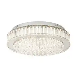 Costco Eglo Balparda Ceiling Light 605mm in Crystal Chrome offer