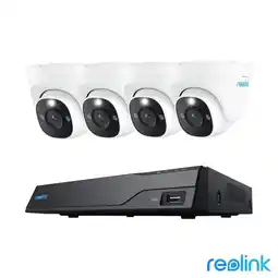 Costco Reolink 8MP (4K) UHD NVR PoE AI 8 x channel / 4 x Dome camera Kit with 2TB HDD offer