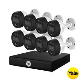Costco Yale 8 Camera Smart Motion CCTV Kit YSV-8CSMD-8CK offer