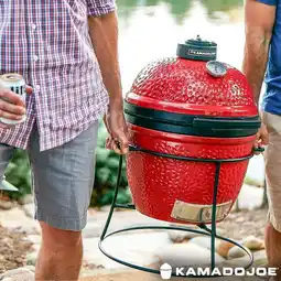 Costco Kamado Joe Junior 13.5 (34cm) Ceramic Charcoal Barbecue Grill + Cover offer