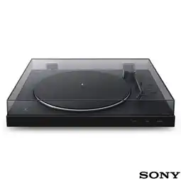 Costco Sony PS-LX310BT Belt Drive Bluetooth Turntable in Black offer