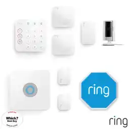 Costco Ring 8 Piece Alarm 2.0 Camera Kit - with Siren and Indoor Camera offer