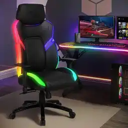 Costco X Rocker Kunai RGB Gaming Chair with LED Lights offer