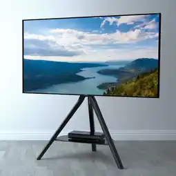 Costco AVF Hoxton TV Stand for TV's up to 70, Black offer