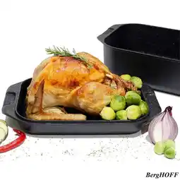 Costco BergHOFF Eurocast Double Roasting Pan, 42cm offer