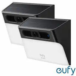 Costco eufy Solar Wall Light Cam S120 2 Pack - No Monthly Fees offer