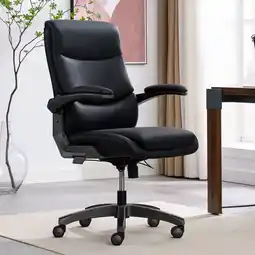Costco La-Z-Boy Manager's Office Chair with Flip Up Arms offer
