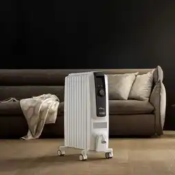 Costco De'Longhi Dragon 4 Oil Filled 2kW Radiator in White, TRDX40820E offer