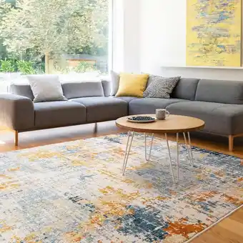 Costco Nova Illusion Ochre Rug, in 2 Sizes offer