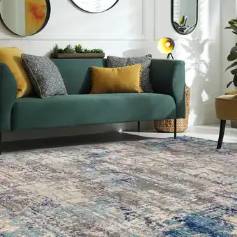 Costco Nova Illusion Blue Rug, in 2 Sizes offer
