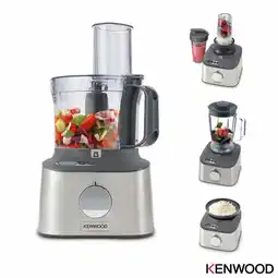 Costco Kenwood Multipro Compact Plus Food Processor & Blender with Digital Weighing Scales, FDM312SS offer