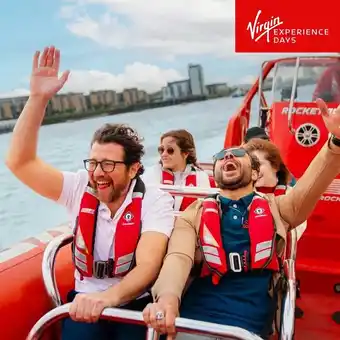 Costco Virgin Experience Days Thames Rocket Speed Boat Ride for Two offer