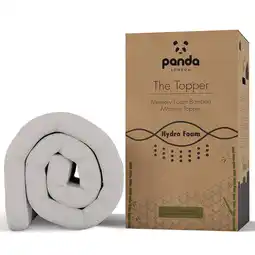 Costco Panda Memory Foam Bamboo European Mattress Topper in 3 Sizes offer