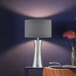 Costco Bokara Hammered Effect Ceramic Table Lamp offer