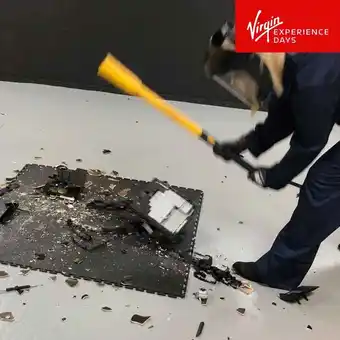 Costco Virgin Experience Days Rage Room Experience for 2 With DESTROY'D (12+ Years) offer