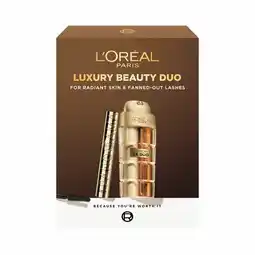 Costco L'Oreal Skin Luxury Beauty Duo Gift Set offer